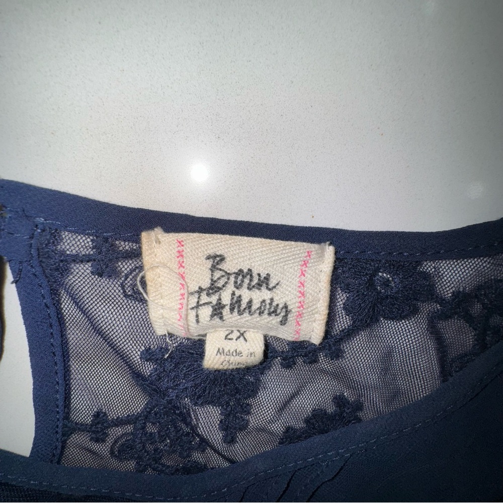 Born Famous High-Low Top - Picture 3 of 3